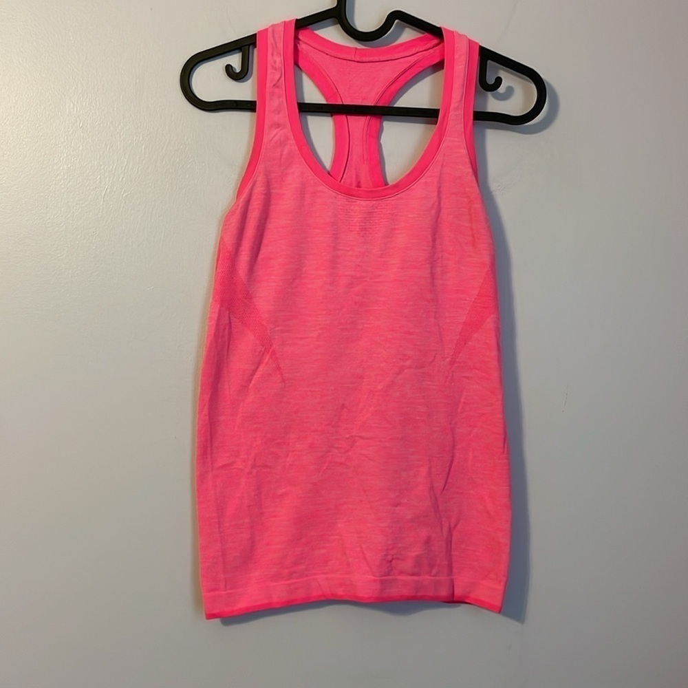 VSX Victoria’s Secret Hot Pink Racer Back Tank Top size XS